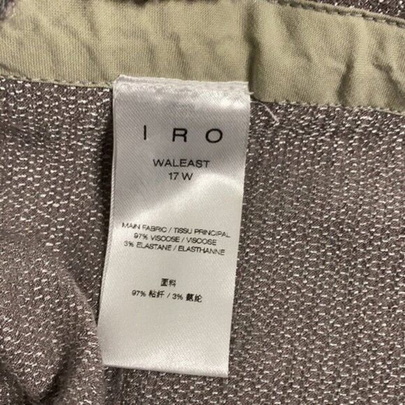 NWT IRO Women's Metallic Waleast Cold-shoulder Ruffled Sequined Tulle Top Size 2 - Picture 10 of 11